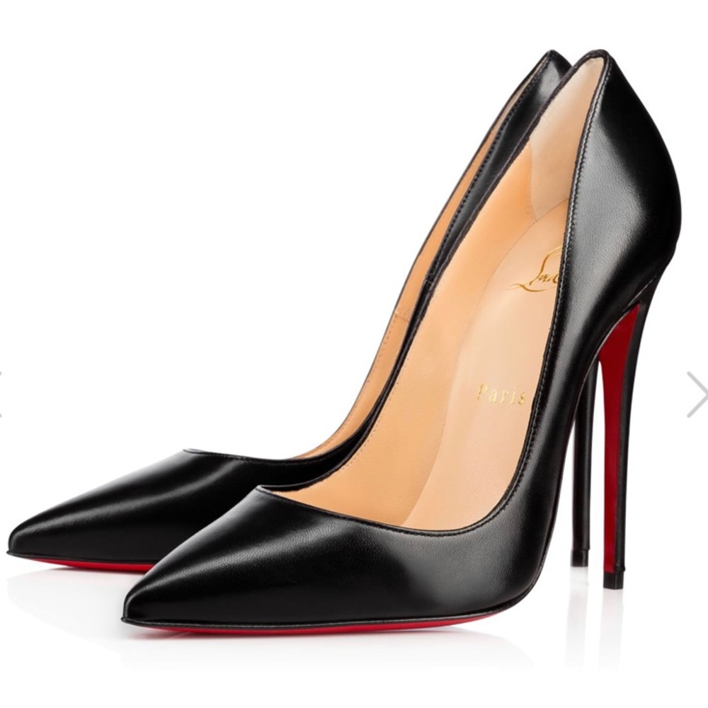 Christian Louboutin So Kate Black Nappa 38.5 120mm